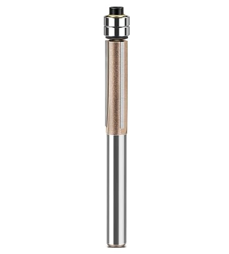 1/4 stücke 6mm 1/4in Schaft Drei-Blatt Doppel Lager Flush Trim Bit Router Professionelle Holzbearbeitung Fräser for Holz(6X6.35mm) von PBNANHGZZ