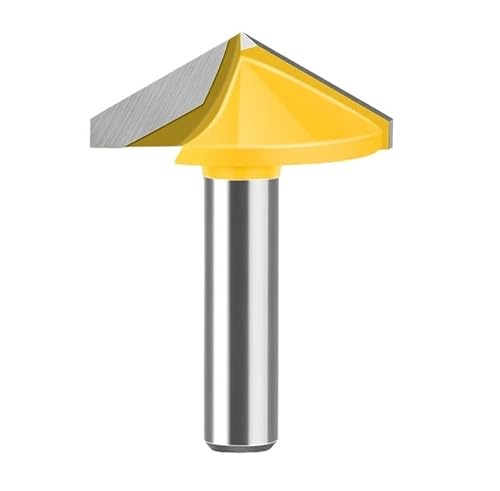 1/9 stücke 8mm 60 Grad 90 120 3D Router Bit V-förmigen Cutter Fräsen Graviermaschine Holzbearbeitung Werkzeuge(8X32X120) von PBNANHGZZ