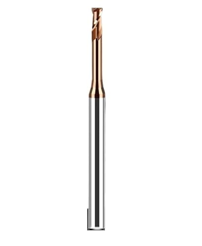 1 Stück Mini-Schaftfräser mit kleinem Durchmesser 0,2,5,8, 3, mm, tiefe Nut, Mikro-Hartmetall-Schaftfräser, Fräser langem Hals, CNC(3.0x10H) von PBNANHGZZ