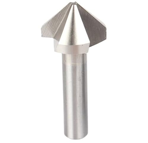 1 stück 4,5-50mm 3 Flöte 90 Grad HSS M2 6542 for Edelstahl Aluminiumlegierung Senker Anfaswerkzeug Bohrer(30mm) von PBNANHGZZ