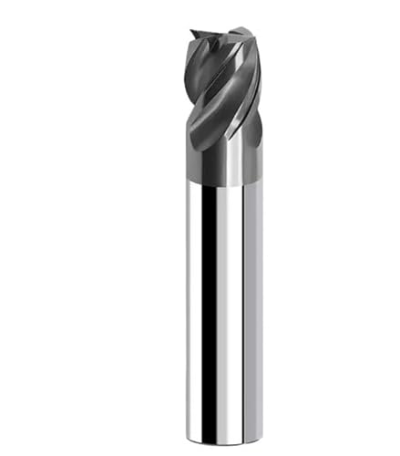 1 stück 4mm-12mm Schaftfräser Kurze Schnittlänge CNC Wolframstahl Fräser Hartmetall Bunt Beschichtet for Aluminium Metall(D10x12xD10x60L,For Steel-4F) von PBNANHGZZ