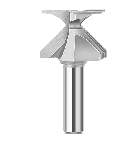 1 stück 6mm 12mm 1/2 "1/4" Schaft Arc Biegen Integrierte Router Bit Forming Werkzeug for Holz Tür Wand Schrank(12XR30 Seamless) von PBNANHGZZ