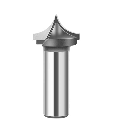 1 stück 6mm 12mm Schaft Holzbearbeitung Spitze Carving Router Bit Trimmen Maschine Linie Rundung Fräser(12X38.1mm) von PBNANHGZZ