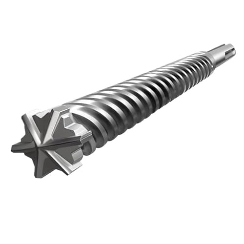 1 stück Sechs Klingen Elektrischer Hammerbohrer 280-500mm SDS Link Griff Legierung Hohe Härte Stahlbeton Durch Wandbohren(28x500mm) von PBNANHGZZ