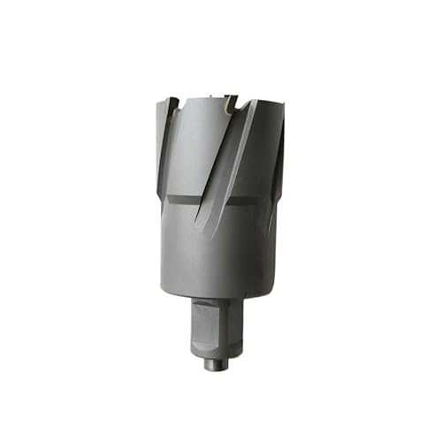 1-teilige Lochsäge mit 50 mm Schnitttiefe, Durchmesser 12–65, TCT-Ringschneider 3/4-Zoll-Weldonschaft, 2-Zoll-Kernbohrer aus Hartmetalllegierung(28x50mm) von PBNANHGZZ
