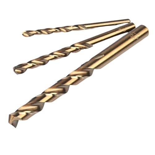 10 STÜCKE 1-10mm M35 Schnellarbeitsstahl Co-Bohrer Kobalt Twist Informiert Die Edelstahl-metallbohrwerkzeuge Set Teile(5mm) von PBNANHGZZ