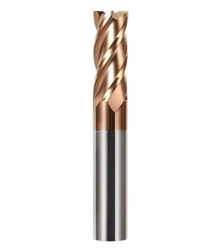 1pc Hartmetall-schaftfräser 4 Flöten Fräser Legierung Beschichtung Schneidwerkzeug CNC Metall Stahl Bearbeitung(HRC55,6x30xD6x100L) von PBNANHGZZ