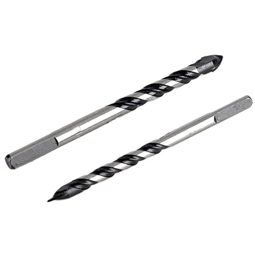 5/10 stücke 3 4 5 6 8 10 12mm Multi-funktionale Glas Bohrer Dreieck Bits for Keramik Fliesen beton Ziegel Metall Holz Kupfer(5PCS(4-6-8-10-12)) von PBNANHGZZ