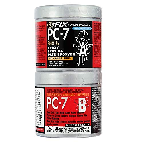 PC-Products 87770 PC 7 Epoxidharz einlegen, 0.5 lbs, Dunkelgrau von PC-Products