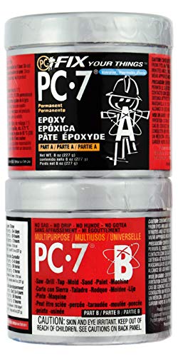 PC-Products 87770 PC 7 Epoxidharz einlegen, 0.5 lbs, Dunkelgrau von PC-Products