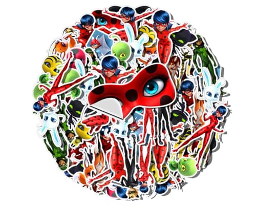 20 Stück Miraculous Marienkäfer-Aufkleber, Cartoon-Vinyl-Aufkleber für Hülle, Telefon, Laptop, Computer, Wasserflaschen, Gepäck, Geschenktüte, Partygeschenke 20 Stück Miraculous Marienkäfer-Aufkleber, Cartoon-Vinyl-Aufkleber für Hülle, Telefon, Laptop, Computer, Wasserflaschen, Gepäck, Geschenktüte, Partygeschenke von PC