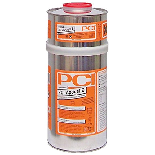 PCI Apogel E Injektionsharz 2K 1,2kg – Hochwertiges Epoxidharz für Rissverpressung und Reparaturen von Mauerwerk und Beton von PCI