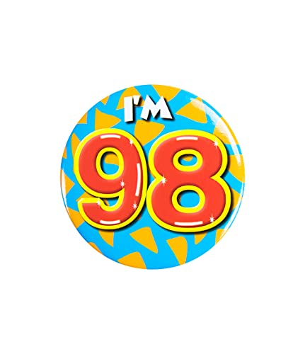 PD-Party 6014798 Birthday Badge, Mehrfarbig, One size von PD-Party