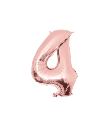 PD-Party Folienballon Zahl 4-86cm - Rose Gold - Classy party für Geburtstag, Jubiläum, Hochzeit oder andere besondere Feier - Ziffernballons - Zahlenballons - Geburtstagdeko PD-Party Folienballon Zahl 4-86cm - Rose Gold - Classy party für Geburtstag, Jubiläum, Hochzeit oder andere besondere Feier - Ziffernballons - Zahlenballons - Geburtstagdeko von PD-Party