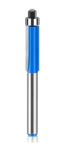 1–4-teiliges Set 6 mm 1/4 Schafteinsatz Bündigfräser mit Lager(6.35X7.96mm) von PDFEswm