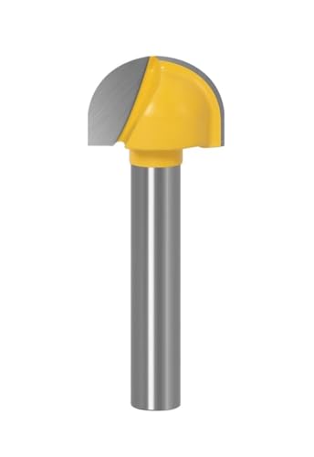 1 Stück CNC-Vollhartmetall-Rundkopfbohrer mit 6 mm Schaft(6X16mm) von PDFEswm