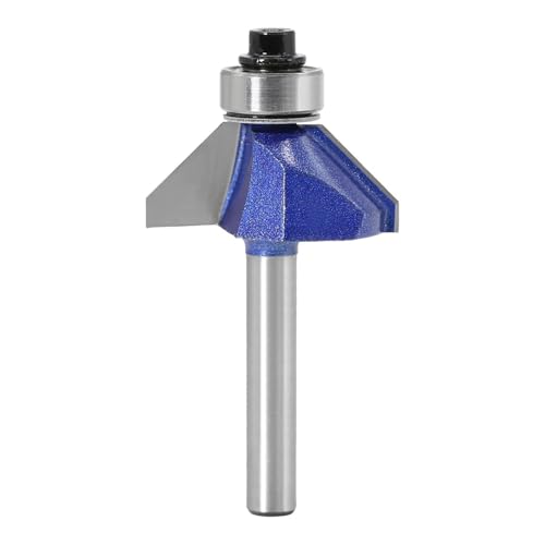 6-mm-Schaft 45-Grad-Fase-Fräser Der hochwertige Kantenformungs-Fase-Fräser for die Holzbearbeitung for Holzbohrer(6X22) von PDFEswm