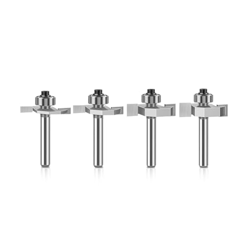 "T" Typ Biscuit Joint Slot Cutter Jointing/Slotting Router Bit Cutter Holzbearbeitung(12.7 X 3.96mm) von PDFEswm