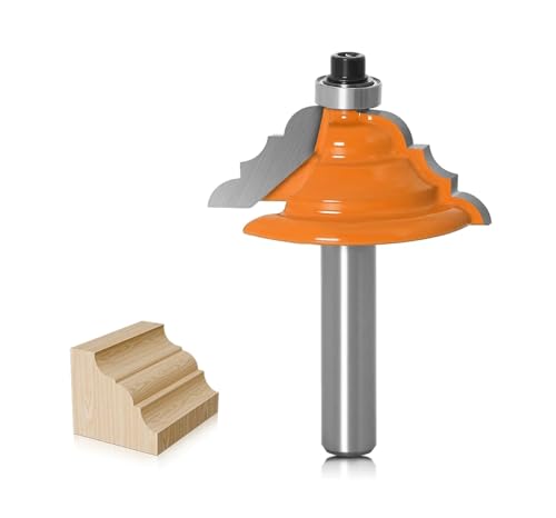 Tischkantenfräser, 8-mm-Schaft, Linienmesser, Holzbearbeitungsfräser, Zapfenfräser for Holzbearbeitungswerkzeuge(8X41.3) von PDFEswm
