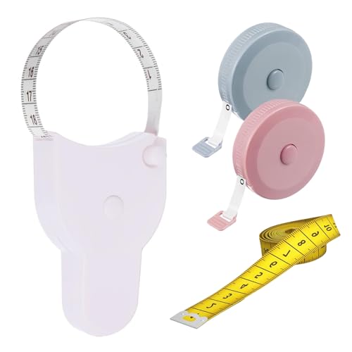 4 Stück Maßband Körper 150cm/300cm Einziehbares Doppelseitiges Maßband Schneiderbandmaß, Körperbandmaß, Zum Messen von Länge, Brust, Taille, Nähen, Schneidern, Bastelstoffe 4 Stück Maßband Körper 150cm/300cm Einziehbares Doppelseitiges Maßband Schneiderbandmaß, Körperbandmaß, Zum Messen von Länge, Brust, Taille, Nähen, Schneidern, Bastelstoffe von PDSQL