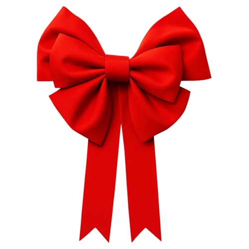 Große Schleife, Rote Geschenkschleife Groß 50cm x 60cm, DIY Geschenkschleife für Party Dekoration, Hochzeit, Kinderaktivitäten und Weihnachten Große Schleife, Rote Geschenkschleife Groß 50cm x 60cm, DIY Geschenkschleife für Party Dekoration, Hochzeit, Kinderaktivitäten und Weihnachten von PDirat