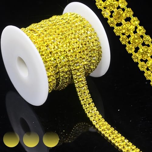 PEARLY JUN 274Cm Kristall-Strass-Kette Zum Nähen von Strassband Zum Aufnähen Nähen Leder Schuhe Strasssteine Tassel Chain DIY Blumenstrauß Dekoration Kleidung Hochzeit Kopfbedeckung PEARLY JUN 274Cm Kristall-Strass-Kette Zum Nähen von Strassband Zum Aufnähen Nähen Leder Schuhe Strasssteine Tassel Chain DIY Blumenstrauß Dekoration Kleidung Hochzeit Kopfbedeckung von PEARLY JUN