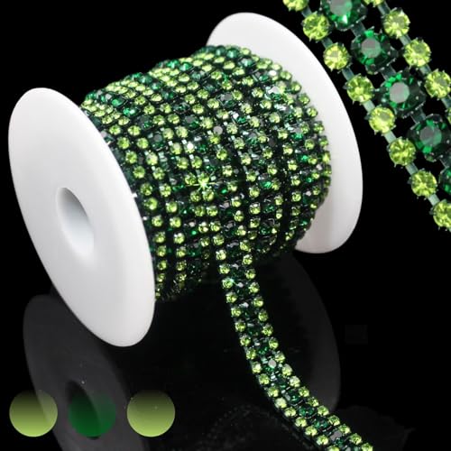 PEARLY JUN 274Cm Kristall-Strass-Kette Zum Nähen von Strassband Zum Aufnähen Nähen Leder Schuhe Strasssteine Tassel Chain DIY Blumenstrauß Dekoration Kleidung Hochzeit Kopfbedeckung PEARLY JUN 274Cm Kristall-Strass-Kette Zum Nähen von Strassband Zum Aufnähen Nähen Leder Schuhe Strasssteine Tassel Chain DIY Blumenstrauß Dekoration Kleidung Hochzeit Kopfbedeckung von PEARLY JUN