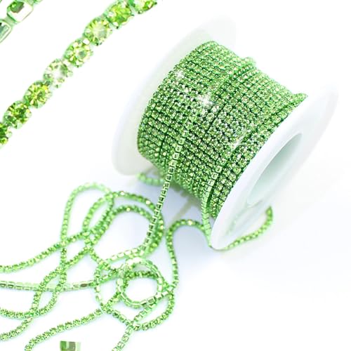PEARLY JUN SS6 2 mm lange Kette zum Aufnähen auf Kleidung ML144 von PEARLY JUN