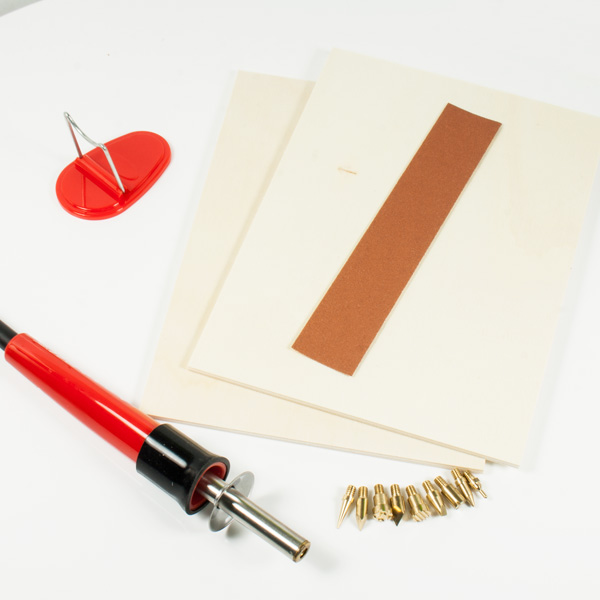 Bastelset Brandmalerei mit Brandmalkolben und Holzplatten Bastelset Brandmalerei mit Brandmalkolben und Holzplatten von PEBARO