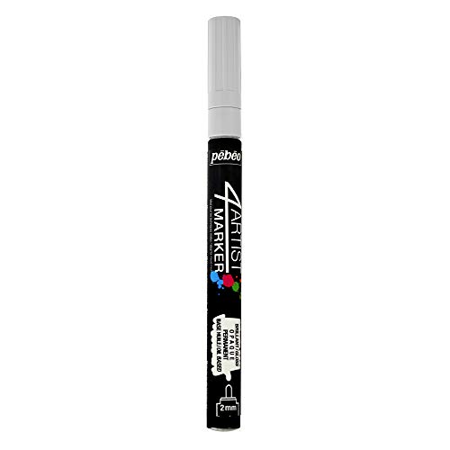 PEBEO INC Pebeo Marker 4ARTIST weiß, Metall, 0,1 x 0,1 x 1,32 cm PEBEO INC Pebeo Marker 4ARTIST weiß, Metall, 0,1 x 0,1 x 1,32 cm von Pebeo
