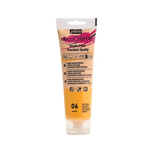PEBEO 120 ml DecoCreme, acryl, Melon, 1 Count (Pack of 1) PEBEO 120 ml DecoCreme, acryl, Melon, 1 Count (Pack of 1) von Pebeo