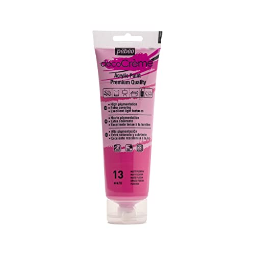 PEBEO Deco Creme, Fuchsia, 120 ml von PEBEO
