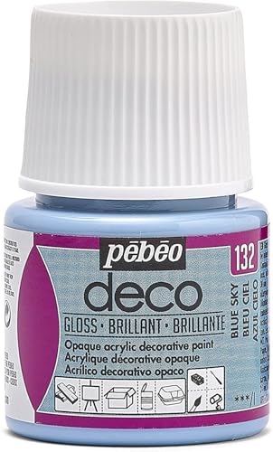 PEBEO Deco Hellen Farbe, Himmelblau, 45 ml von PEBEO