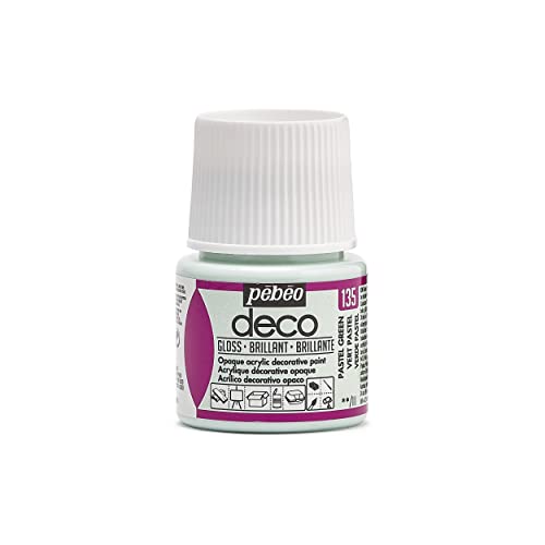 Pebeo Deco Hellen Farbe, Pastell-grün, 45 ml Pebeo Deco Hellen Farbe, Pastell-grün, 45 ml von Pebeo
