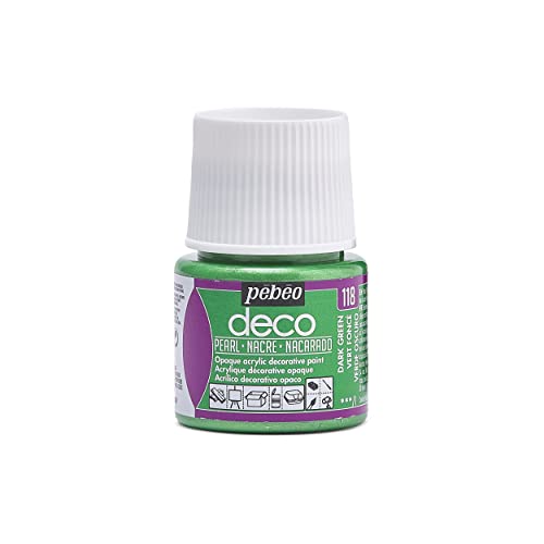 Pebeo Deco Pearl, dunkelgrün, 45 ml Pebeo Deco Pearl, dunkelgrün, 45 ml von Pebeo