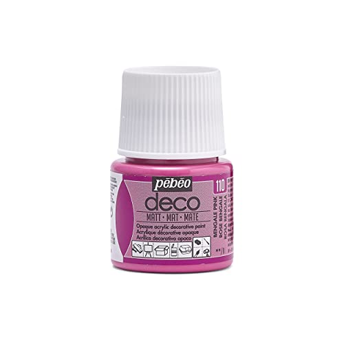 Pebeo Deco matt, Bengale Pink, 45 ml von Pebeo