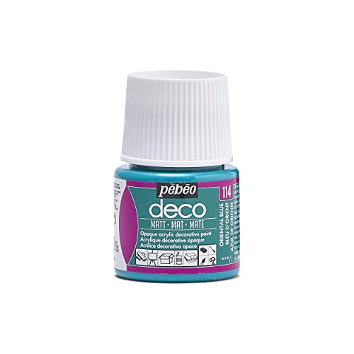PEBEO Deco matt, Oriental blau, 45 ml von Pebeo