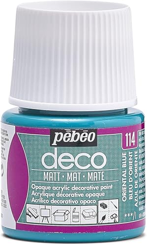 Pebeo Deco matt, Oriental blau, 45 ml von Pebeo