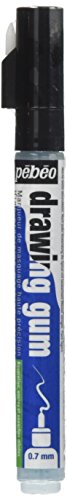 PEBEO 33101 Drawing Gum Marker Feder, Gummi, Weiß, 1,5 x 1,5 x 14,3 cm PEBEO 33101 Drawing Gum Marker Feder, Gummi, Weiß, 1,5 x 1,5 x 14,3 cm von Pebeo