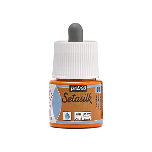Pebeo Setasilk 45 ml Flasche, Tangerine Pebeo Setasilk 45 ml Flasche, Tangerine von PEBEO