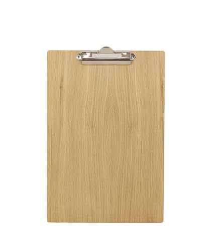 PEEWIT Clipboard aus Holz, Holz Dokumentenunterlage A4 Karten mit Silberclip Eichefarben PEEWIT Clipboard aus Holz, Holz Dokumentenunterlage A4 Karten mit Silberclip Eichefarben von PEEWIT