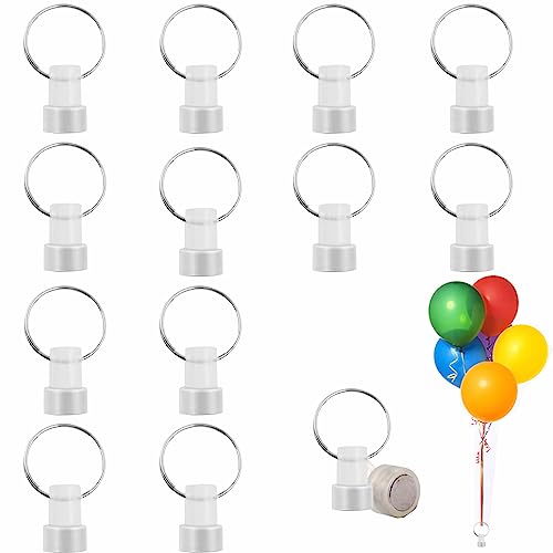 Ballongewicht,12 Stück Luftballon Gewichte Kunststoff Set,Ballongewicht für Helium,Luftballon Gewichte für Hochzeit Kinder Feiern Geburtstag Party Dekoration von PEFOLOC