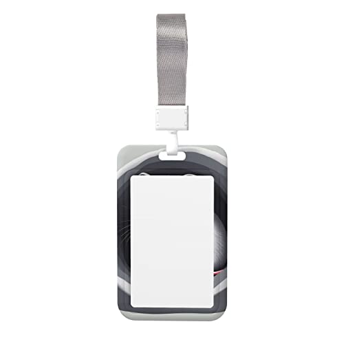 Kartenhalter mit Maus im Loch, strapazierfähiges ABS-Material, klares Ausweis-Display, geeignet für Büro, Veranstaltungen, Meetings, einfache Identifizierung. von PEGQCVAM