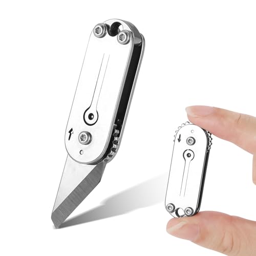 PEGRAUFC Mini Messer Taschenmesser, Schlüsselanhänger Messer,Taschenmesser Klein,Geschenk für Männer Frauen,EDC Klappmesser, Mini EDC Taschenmesser für Outdoor, Camping PEGRAUFC Mini Messer Taschenmesser, Schlüsselanhänger Messer,Taschenmesser Klein,Geschenk für Männer Frauen,EDC Klappmesser, Mini EDC Taschenmesser für Outdoor, Camping von PEGRAUFC