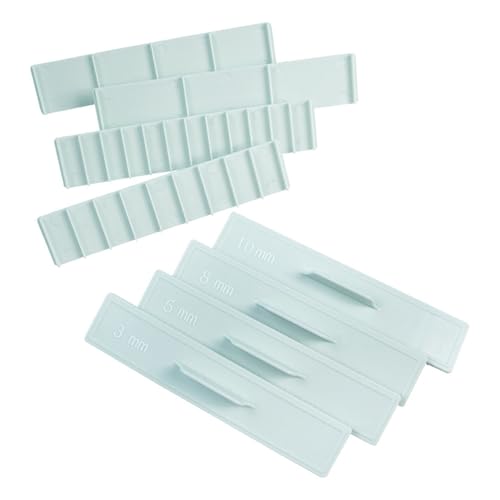 PEILINZE Backlineal, 8 Stück, Kekse, Messlineal, unverzichtbares Backlineal, Messlineal, Backwerkzeug, Kekse, dicke Leckereien PEILINZE Backlineal, 8 Stück, Kekse, Messlineal, unverzichtbares Backlineal, Messlineal, Backwerkzeug, Kekse, dicke Leckereien von PEILINZE