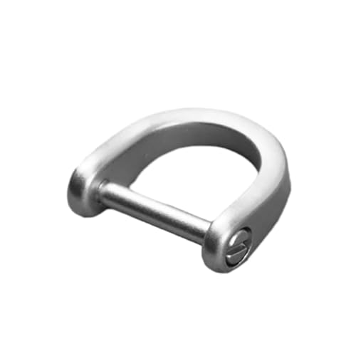 PEILINZE D-Ringe zum Einschrauben, Hufeisenschnalle, Hufeisenform, D-Ringe, D-förmiger Metallreifen, Ersatz für Leder von PEILINZE