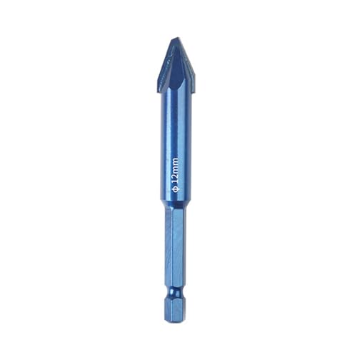 PEILINZE Steinbohrer-Bit, professioneller Stein- und Betonbohrer, Schraubendreher-Bit, 90 mm Gesamtlänge mit 1/4-Zoll-Sechskantschaft, Härtegrad 92,5 HRC von PEILINZE