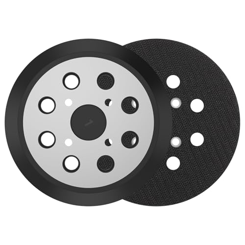 2 Stück Schleifteller Exzenterschleifer 125mm 8 Loch Klett Schleifteller Stützteller Kompatibel mit Mil-waukee 6021-21/6034-21 Rid-gid R2600/R2601 Ryo-bi RS290/RS280 2 Stück Schleifteller Exzenterschleifer 125mm 8 Loch Klett Schleifteller Stützteller Kompatibel mit Mil-waukee 6021-21/6034-21 Rid-gid R2600/R2601 Ryo-bi RS290/RS280 von PEIZHIYC