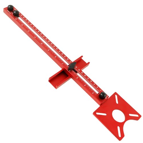 4 in 1 Router Fräsrillenhalterung 400mm Router Milling Bracket 180° Drehbar Frässchablone Oberfräse Aluminium-Frästisch-Einsatzplatte für Holzbearbeitungsbänke 4 in 1 Router Fräsrillenhalterung 400mm Router Milling Bracket 180° Drehbar Frässchablone Oberfräse Aluminium-Frästisch-Einsatzplatte für Holzbearbeitungsbänke von PEIZHIYC