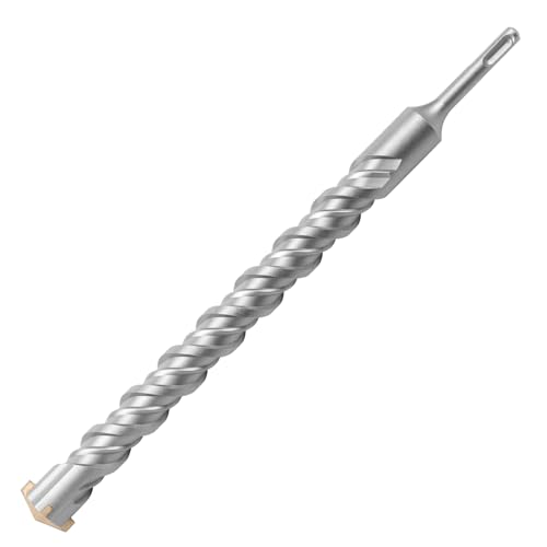 SDS Plus Hammerbohrer 32mm x 350mm Betonbohrer Profi mit 4 Hartmetall Schneiden Hartlegierter Stahl SDS Plus Bohrer zum Bohren in Stein, Naturstein, Beton, Ziegelmauer SDS Plus Hammerbohrer 32mm x 350mm Betonbohrer Profi mit 4 Hartmetall Schneiden Hartlegierter Stahl SDS Plus Bohrer zum Bohren in Stein, Naturstein, Beton, Ziegelmauer von PEIZHIYC